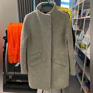 J.Crew Gray Cocoon Coat
